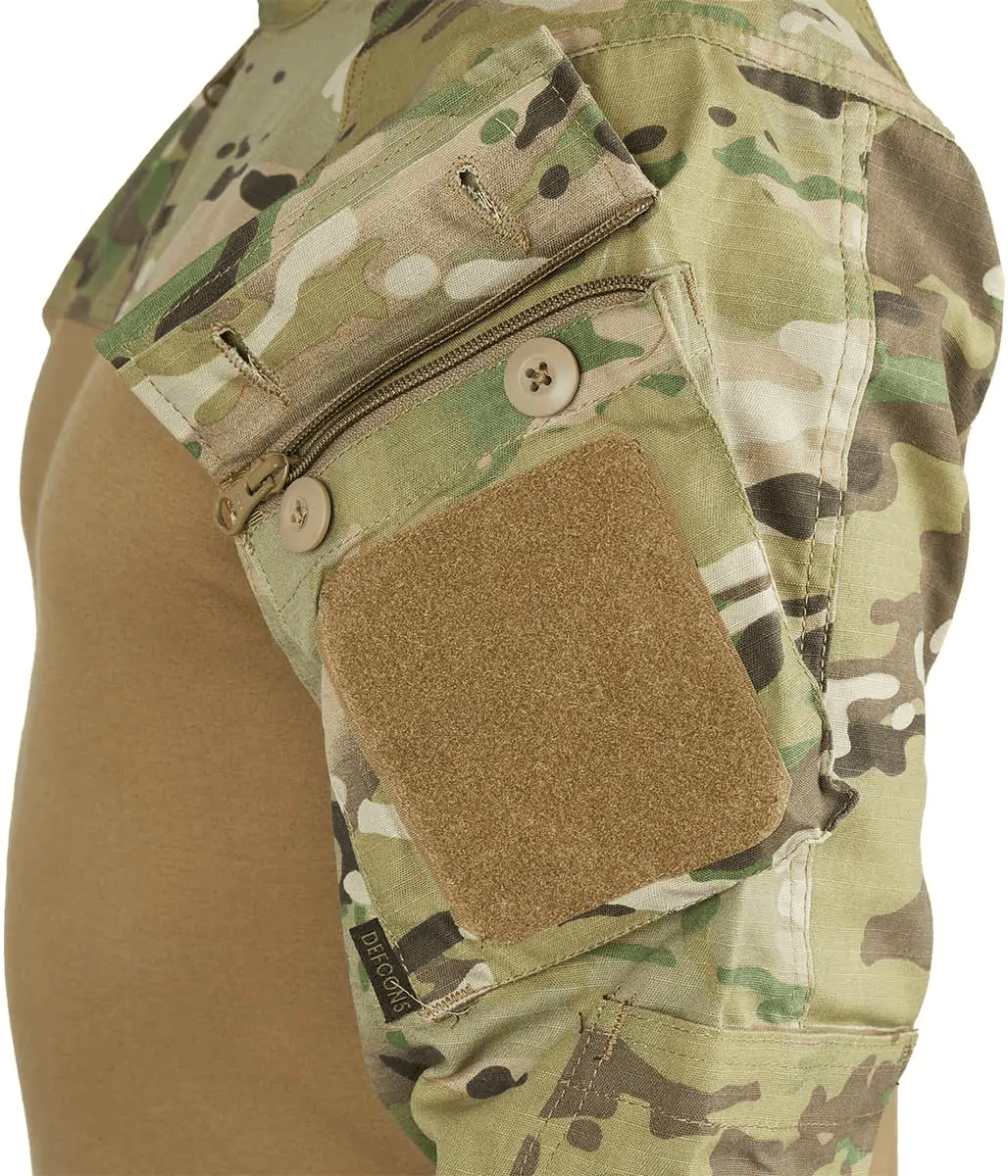 Тактическая рубашка Defcon 5 Cool Cotton Combat Multicam Фото 3
